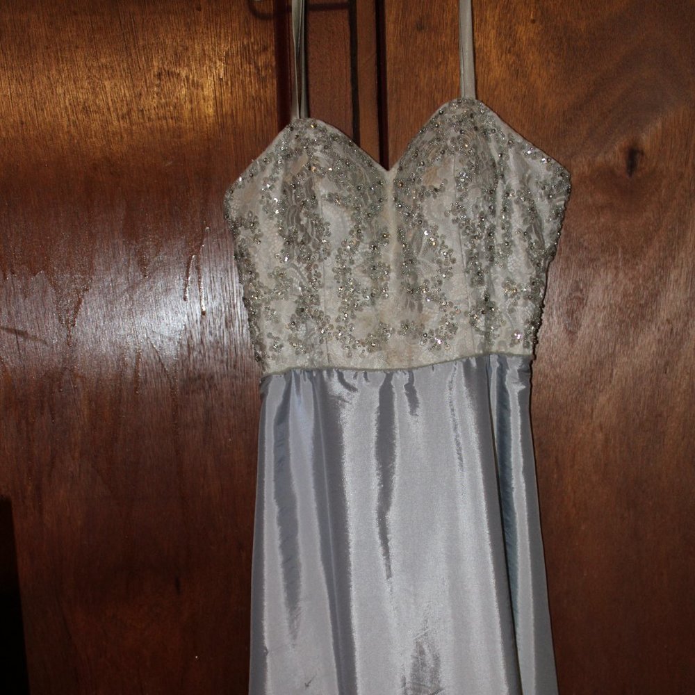 Modern Cinderella dress.